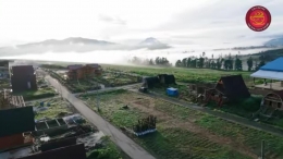 Keindahan panorama pagi di Kacinambun Highland (Dok. Zia Coffee)