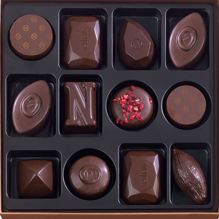 Dark chocolate dari Neuhaus- Belgia. Sumber: www.neuhauschocolates.com