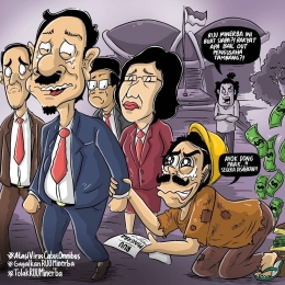 Animasi Kondisi Penambang Rakyat Akibat Revisi UU Minerba (sumber: https://www.facebook.com/WALHI/)