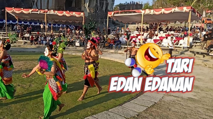 Tari Edan-Edanan di Tebing Breksi