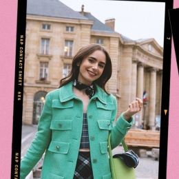 Emily in Paris Fashion, Source: Instagram @emilyinparis