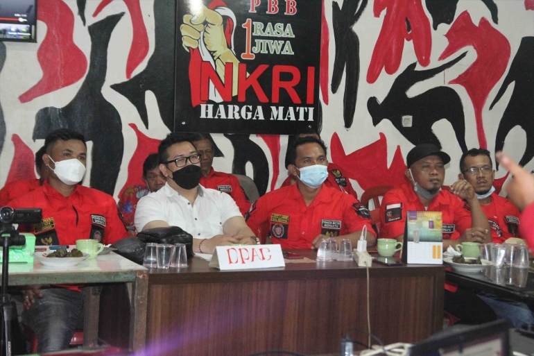 Jajaran pengurus PAC Kembangan (Foto: DPC Jakbar)
