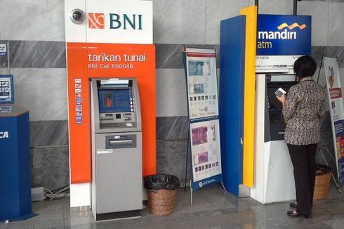 Ilustrasi mesin ATM (Kompas.com)
