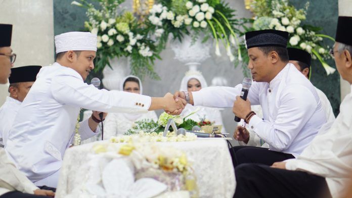 Ilustrasi akad nikah sebagai bagian momen terpenting dalam pernikahan (mininews.id)