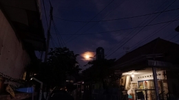 Penampakan Bulan selalu terlihat dari sisi yang sama dari Bumi (Foto: Dokumen Pribadi).