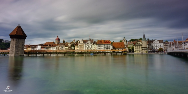 Panorama indah Kota Lucerne. Sumber: koleksi pribadi