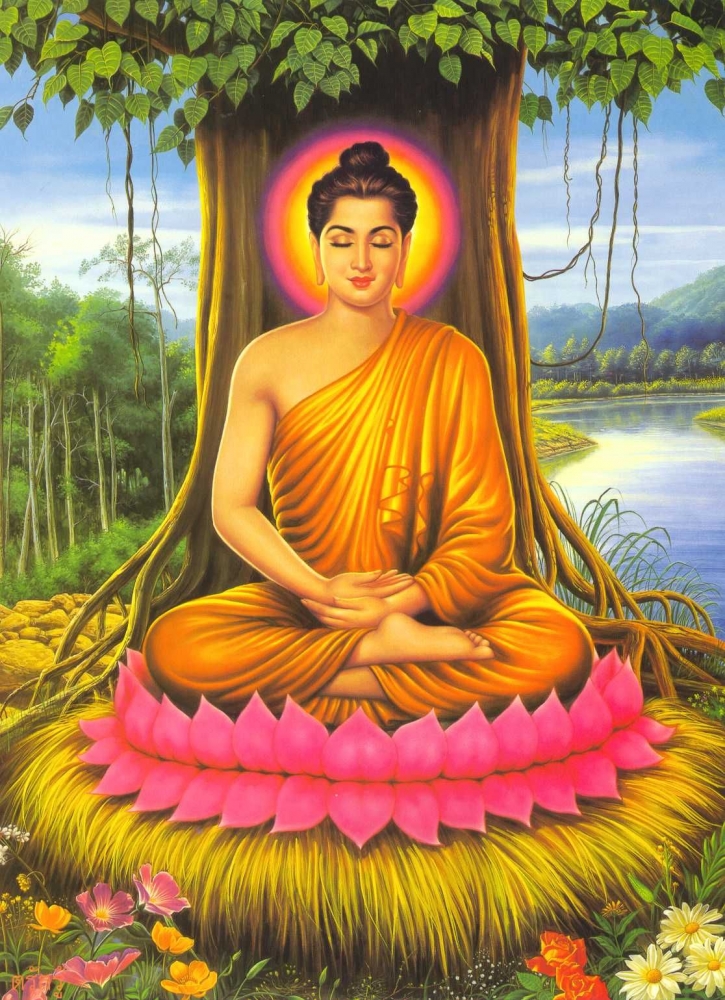 Ilustrasi Buddha Gautama. Sumber: dharma.wikia.com