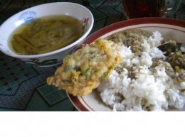 Nasi lemen khas Kudus (Kompasiana/Dok. Pribadi Sasongko Nur Indriyo)