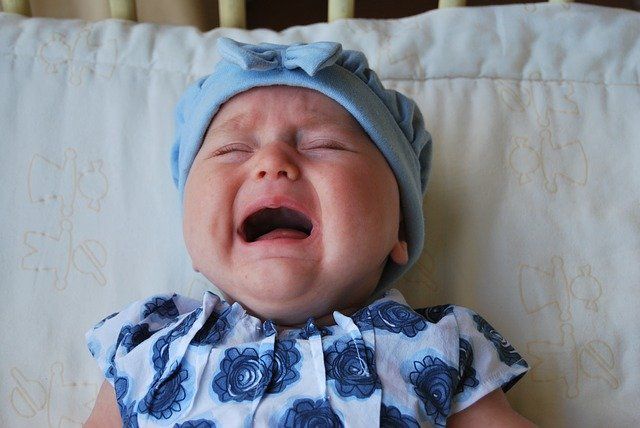 Gambar ilustrasi bayi menangis (Foto : pixabay.com/Ben.Kerchx