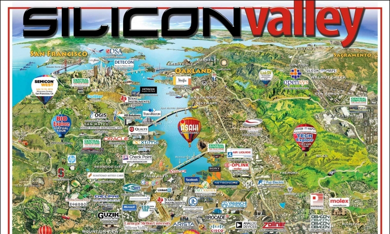 Basis Perusahaan di Silicon Valley (Sumber: Mr.Phone)