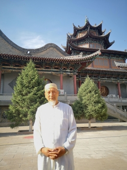 Majirong, imam masjid agung Shaanxi di distrik Kazanqi, Yining, Xinjiang (dokpri)