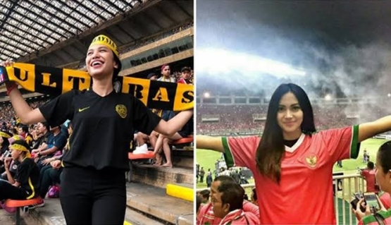 pendukung fanatik Timnas Indonesia, sumber gambar ; bombastis.com