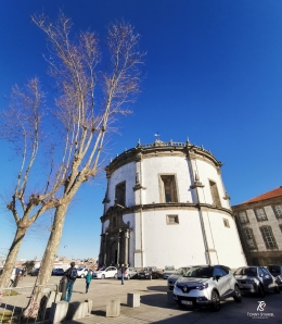 Gereja bundar di Biara Serra do Pilar - Gaia | Sumber: koleksi pribadi