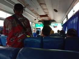Salah satu penampakan bus bumel menuju dalam Kota Surabaya. - Dokumentasi Pribadi