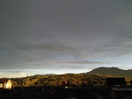Panorama senja di Kacinambun Highland (Dokpri) 