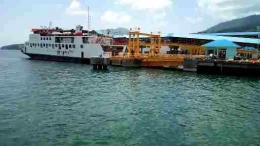 KMP BRR di Pelabuhan Balohan Sabang (Doc Rachmad Yuliadi Nasir/ Istimewa)