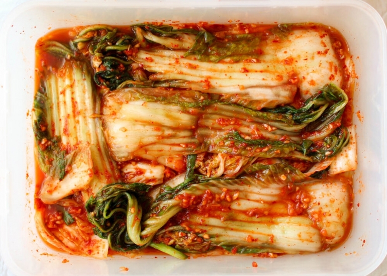 Kimchi makanan korea yang diminati (Source:Ahnesty.com)