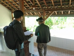 Tim Penyusun  meninjau Lokasi Pembanguann Dapur , Kamar Mandi WC Pondok pesantren Lirboyo  IX
