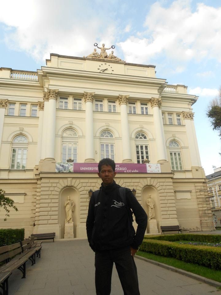 University of Warsaw. foto dok pribadi