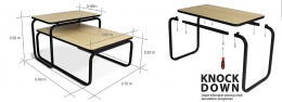 Ilustrasi dimensi pada furniture. sumber: multimo.co.id