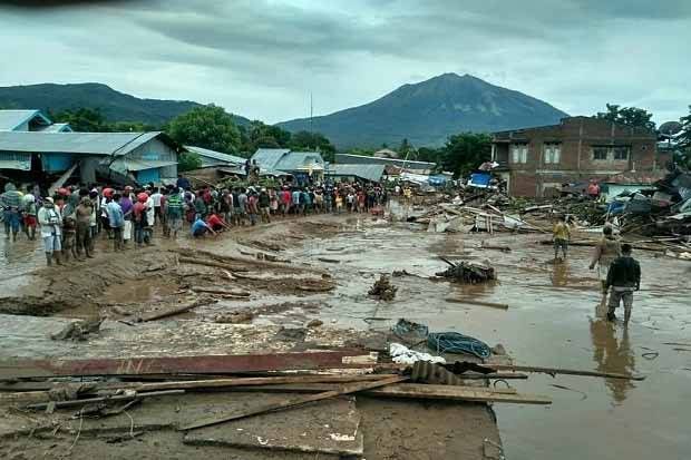Bencana banjir bandang di Kabupaten Alor, NTT, April 2021 (okezone.com).