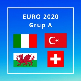Italia tergabung dengan Turki, Wales, dan Swiss di Grup A Euro 2020 (ilustrasi pribadi/canva.com)