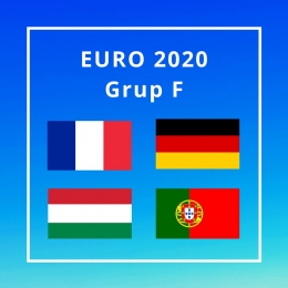 Prancis tergabung bersama Jerman, Hongaria, dan Portugal di Grup F Euro 2020 (ilustrasi pribadi/canva.com)