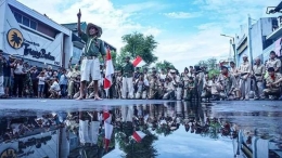 Komunitas reenactor seluruh Indonesia dalam acara Peringatan Serangan Oemoem 1 maret di Jogjakarta