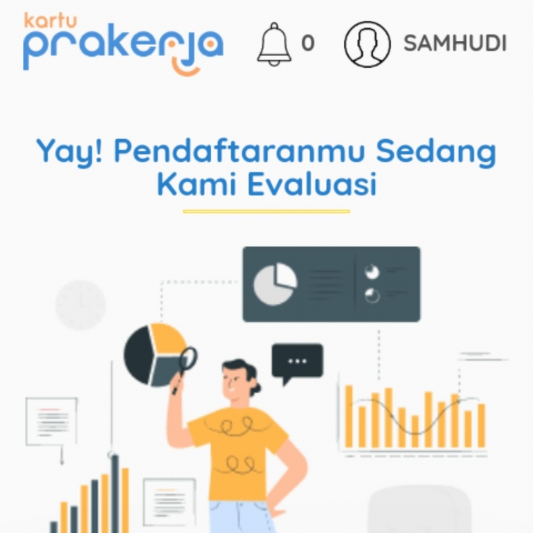 Pendaftaran yang sudah ikut seleksi akan dievaluasi/dokpri