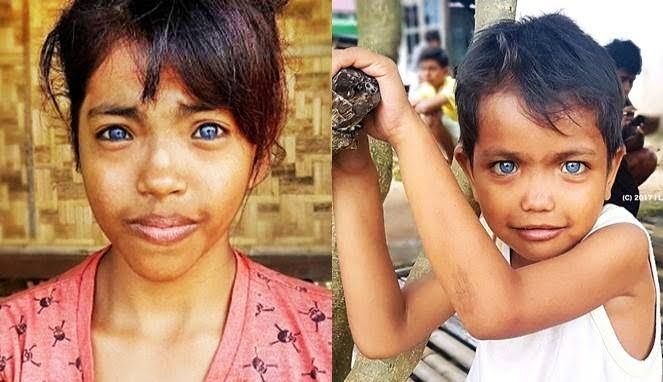 Orang-orang suku Lingon yang bermata biru (mkoran.com)