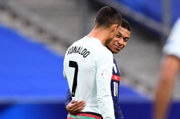 Cristiano Ronaldo (Portugal) akan kembali bertemu Kylian Mbappe (Prancis) di Euro 2020. Prancis dan Portugal berada satu grup bersama Jerman dan Hungaria/Foto: TalkSport
