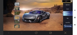 Mobil McLaren bisa Anda kendarai di game PUBG Mobile (Foto: Gameplay dokumen pribadi).