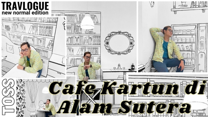 Cafe Kartun 2D di Alam Sutera (dokpri)