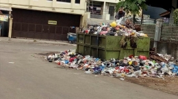 Sampah di Kota (sumber gambar: jabar.tribunnews.com)