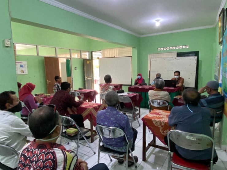 Sosialisasi kegiatan di Kelurahan Purbayan-dokpri