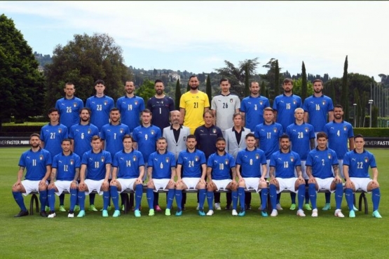 Timnas Italia di Euro 2020 | TWITTER.com/@azzurri/Kompas.com