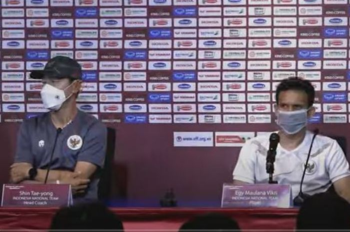 Shin Tae-yong dan Egy Maulana Vikri, sumber gambar ; bolasports.com