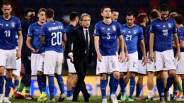  Gli Azzuri Asuhan Roberto Mancini di Euro 2020 | MARCO BERTORELLO / AFP