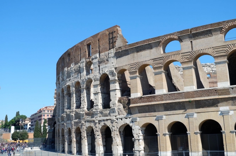 Colosseum Roma, Italia (Dokumentasi pribadi)