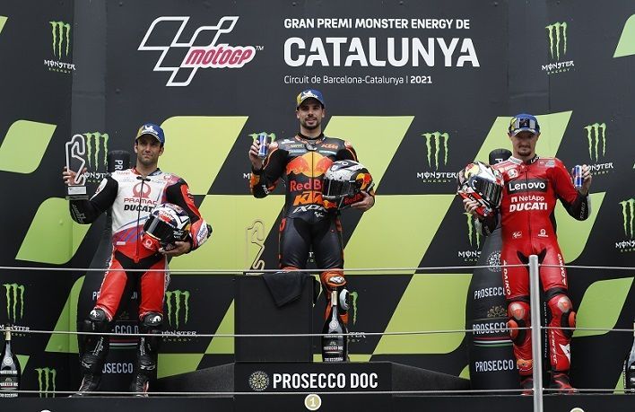 Podium MotoGP Catalunya 2021, sumber : https://assets.pikiran-rakyat.com