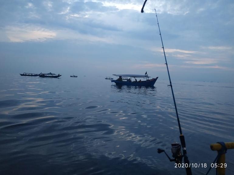 Memancing di Pulau Nirwana Kepulauan Seribu-dokpri