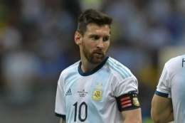 Lionel Messi. foto afp/raul arboleda dipublikasikan kompas.com
