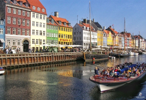 Kawasan Nyhavn di Copenhagen. Sumber: koleksi pribadi