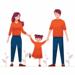 Sumber: https://www.freepik.com/premium-vector/parenting-concept-with-illustration-parent-with-daughter_9189346.htm