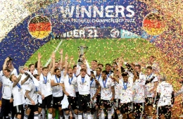 Jerman U21 meraih gelar juara EURO U21 2021. (via forbes.com)