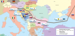 Peta Pipa Southstream Rusia - Sumber: Gazprom