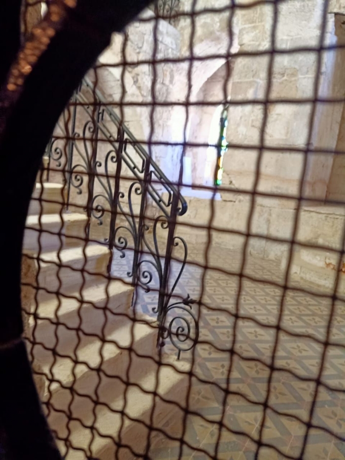 Ilustrasi ruangan di dalam Masjid Al Marwani yang dipercaya sebagai ruangan Ibunda Maryam. Dokpri