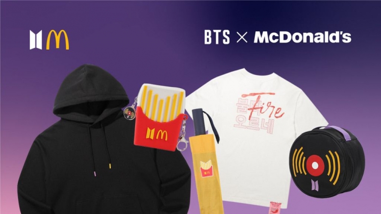 Kolaborasi McDonald's dan BTS yang meluncurkan BTS Meal menimbulkan kehebohan di kalangan penggemar K-Pop (gambar: rollingstones.com)
