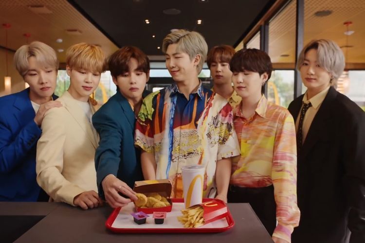 BTS x McDonald's / dok. McDonald's