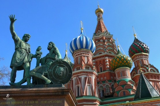 Katedral St.Basil di Moskwa. Sumber: koleksi pribadi